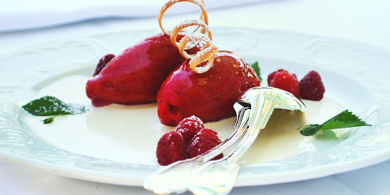 Sorbet à la framboise